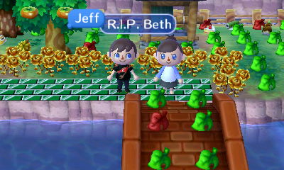 Jeff: R.I.P. Beth.