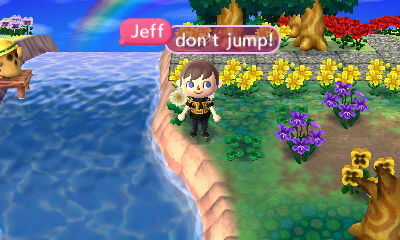 Jeff: Don't jump!