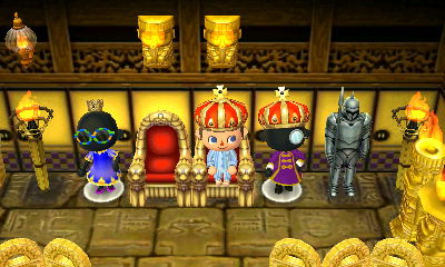 King Jeff in the throne room.