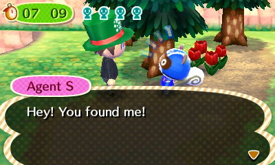 Agent S: You found me!