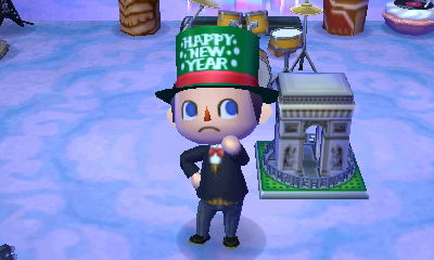 The Arc de Triomphe item in New Leaf.