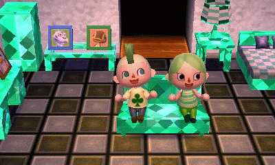 Me and Squishy acting derpy on a sofa. (GIF)