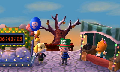 Drinking some sparkling cider.