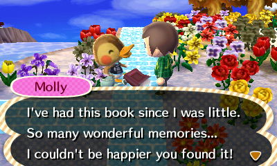 Molly: I've had this book since I was little. So many wonderful memories... I couldn't be happier you found it!