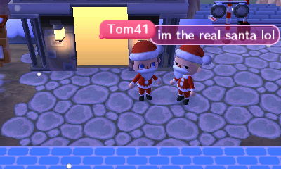 Tom41: I'm the real Santa, lol.