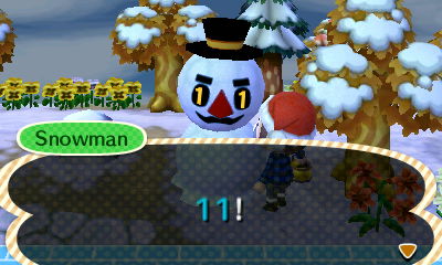 Snowman: 11!