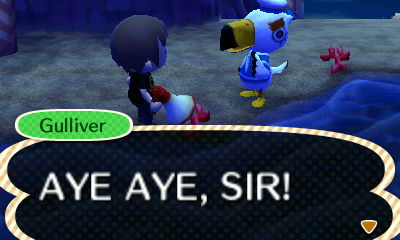 Gulliver: AYE AYE, SIR!