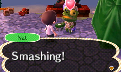 Nat: Smashing!