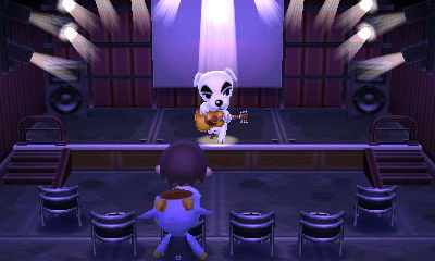K.K. performs K.K. Lullaby at Club LOL as Jeff and Kidd enjoy the show.