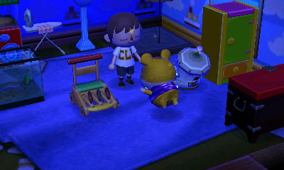 Hamlet flips as he takes his cold medicine.