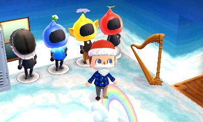 My three Pikmin mannequins.