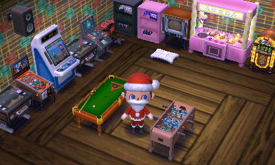 An arcade in the SpotPass home belonging to Aminka from Shigtown.