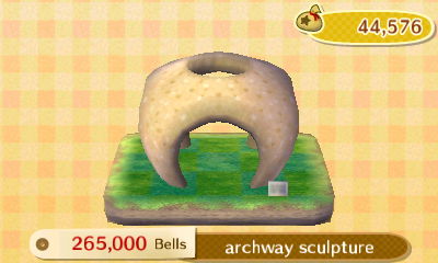 Archway sculpture: 265,000 bells.