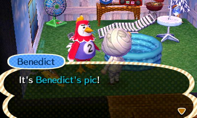 Benedict: It's Benedict's pic!