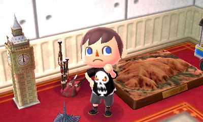 A model of Big Ben in my museum exhibit room.