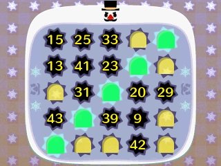 My first winning bingo card.