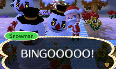 Snowman: BINGOOOOO!