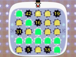 My winning bingo card.