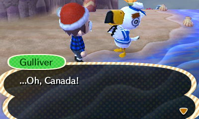 Gulliver: ...Oh, Canada!
