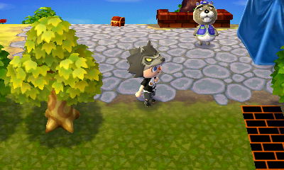 Chip standing at the event plaza.