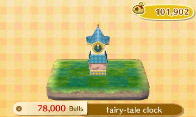 Fairy-tale clock PWP: 78,000 bells.