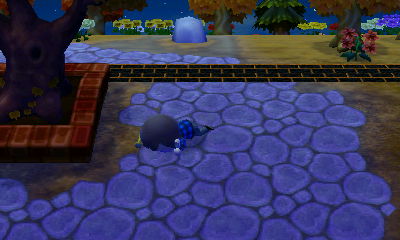 Falling on my face at the event plaza.