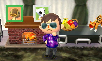 The fruit basket I got from Franklin during the harvest festival.