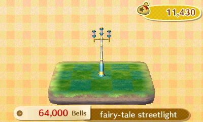 Fairy-tale streetlight PWP: 64,000 bells.