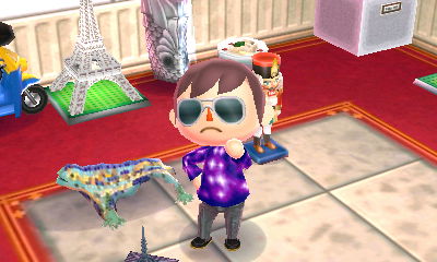 The Gaudi's lizard that Gulliver sent me from Spain.