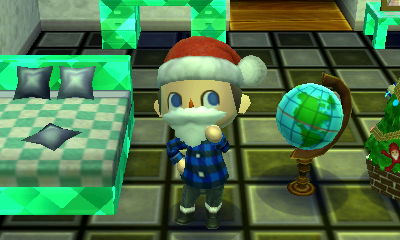 The globe that I got from Katie, the traveling cat.