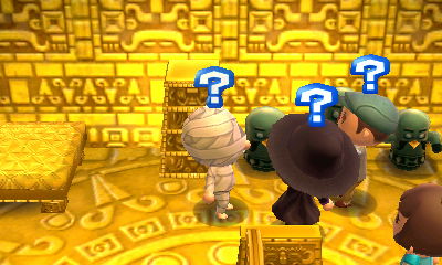 Jeff, Wendy, and Joey using the curiosity (question mark) emotion.