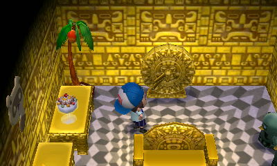 The golden wall I got from Cyrus at Re-Tail.