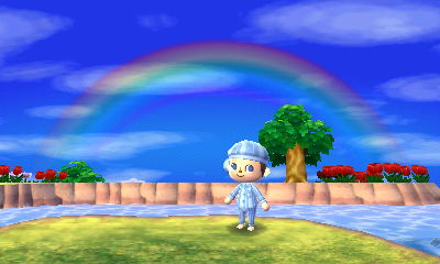 A rainbow in the dream town of Granvale.