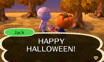 Jack: HAPPY HALLOWEEN!