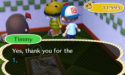 Animated GIF showing the manhole being purchased out from under Harry's feet.