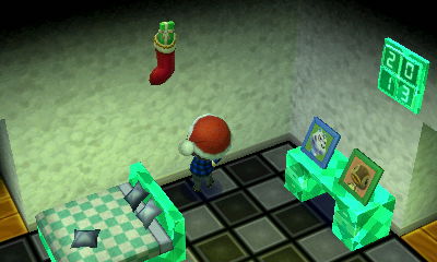 A holiday stocking from Naughty or Nice Day.