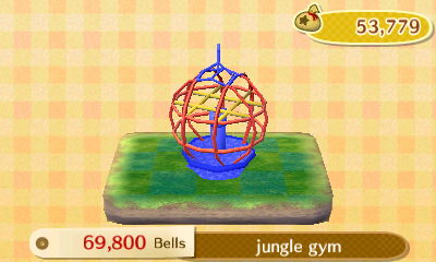 Jungle gym PWP: 69,800 bells.