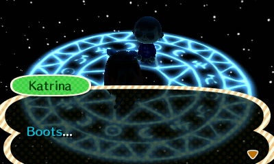 Katrina: Boots...