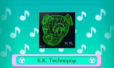 The CD album cover of K.K. Technopop.