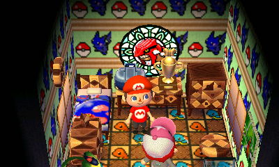 Maria's Pokemon room in the town of Arris.