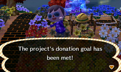 The project's donation goal has been met!