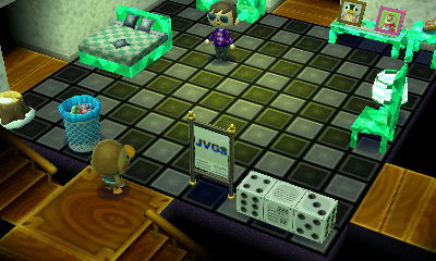 Molly barges into my house uninvited.