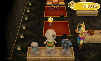 Jeff the mummy appears to be dressed as a sandwich.