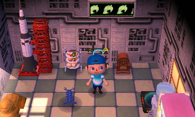 The new wallpaper and carpeting I'm now using in my back room.