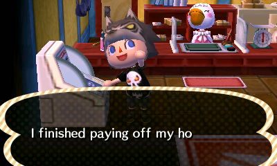 I finished paying off my ho