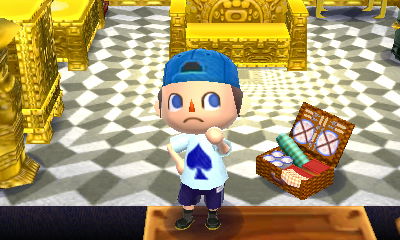 The picnic basket I got from Isabelle on Labor Day.