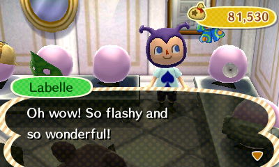 Labelle: Oh wow! So flashy and so wonderful!