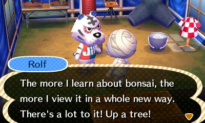 Rolf: The more I learn about bonsai, the more I view it in a whole new way. There's a lot to it!