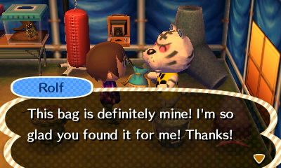 Rolf: This bag is definitely mine! I'm so glad you found it for me! Thanks!