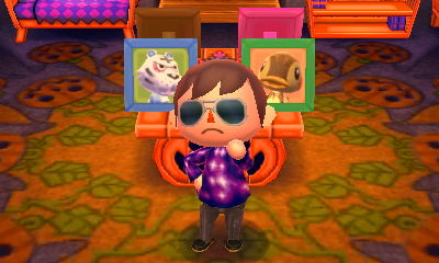 Rolf's pic on my table, next to Molly's pic.